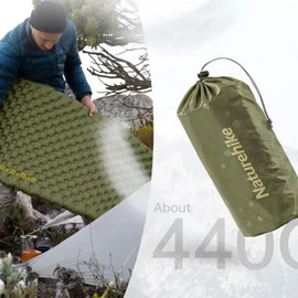Матрас надувной Naturehike CNH22DZ018 183 см овальный зеленый (6975641888536), изображение 4