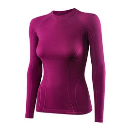 Футболка с длинным рукавом Brubeck Active Wool LS12820 brick red M (LS12810-brick red-M), Размер: M