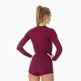 Футболка с длинным рукавом Brubeck Active Wool LS12820 brick red L (LS12810-brick red-L), Размер: L, изображение 3