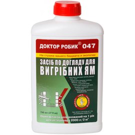 Средство по уходу за выгребной ямой Доктор Робик 798 мл (047)