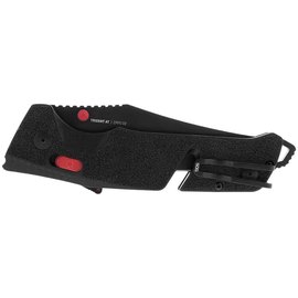 Нож туристический SOG Trident AT (11-12-02-41), Покрытие клинка: Black Titanium Nitride, Цвет : Чёрный/Красный, Тип режущей кромки: Полусеррейтор, изображение 5