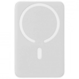 Повербанк Baseus Magnetic Mini Wireless Fast Charge 20000 mAh 20W White (PPCX150002), Ёмкость: 20 000 mAh, Цвет : White, Мощность : 20 Вт, изображение 2