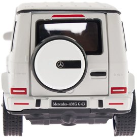 Машинка Rastar Mercedes-Benz AMG G63 1:32 Белый (64100 white), Цвет: Белый, изображение 5