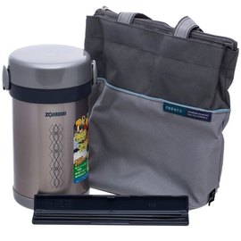 Набор для ланча Zojirushi стальной SL-NC09ST, изображение 3