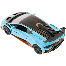 Машинка Rastar Lamborghini Huracan STO 1:32 Голубой (64300 blue), изображение 3