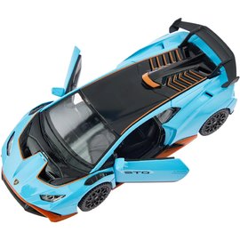 Машинка Rastar Lamborghini Huracan STO 1:32 Голубой (64300 blue), изображение 2