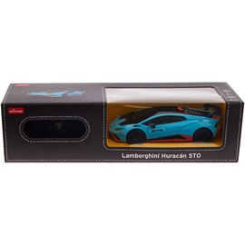 Машинка Rastar Lamborghini Huracan STO Speed 1:24 Голубой (98800 blue), изображение 6