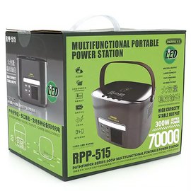Портативная зарядная станция Remax RPP-515 300W 70000 mAh, изображение 5