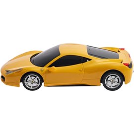Машинка Rastar Ferrari 458 Italia 1:24 Желтый (46600 yellow), изображение 2
