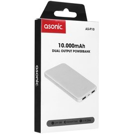 Повербанк Voltronic Asonic AS-P10 10000 mAh White, зображення 3