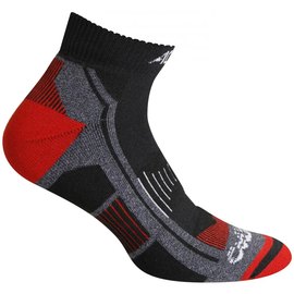 Термоноски Accapi Trekking Ultralight Quarter, Black/Red, 45-47 (ACC H0825.999-IV)