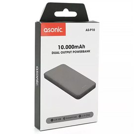 Повербанк Voltronic Asonic AS-P10-B 10000 mAh Black, зображення 4