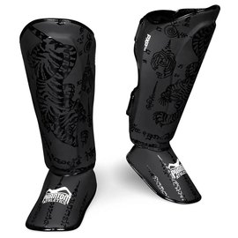 Защита голени и стопы Phantom Muay Thai Black L/XL (PHSG2498-LXL)