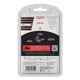 Капа для бокса OPRO Silver (возраст 11+) Grillz Black/Silver (art.102502013), изображение 4