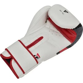 Боксерские перчатки RDX F7 Ego Red 10 ун. (BGR-F7R-10oz), Вес: 10 унций, Цвет: Белый/Красный, изображение 3