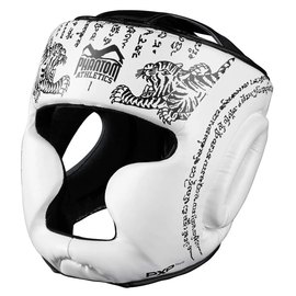 Боксерский шлем Phantom Muay Thai Full Face White (PHHG2680)