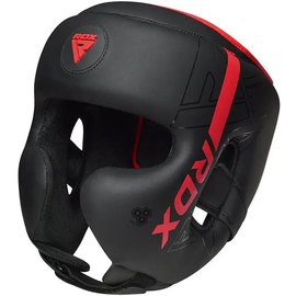 Боксерский шлем RDX F6 KARA Matte Red L (HGR-F6MR-L), Размер: L, Цвет: Matte Red, изображение 3