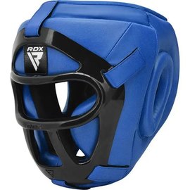 Боксерский шлем RDX T1 Grill Full Blue XL (HGR-T1FU-XL), изображение 2