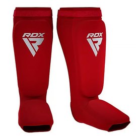Защита голени и стопы RDX Shin Instep Foam Red/White S (HYP-SIRW-S)