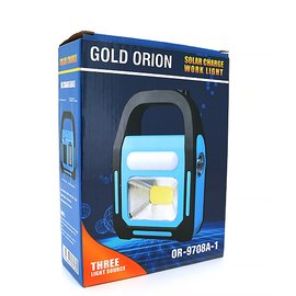 Фонарь переносной ORION OR-9707B+Solar 3 режима работы (OR-9707B+S), изображение 6