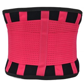 Пояс компрессионный MadMax MFA-277 Slimming belt Black/rubine red L (MFA-277-RED_L), Размер: L, Цвет: Чёрный/Красный, изображение 5