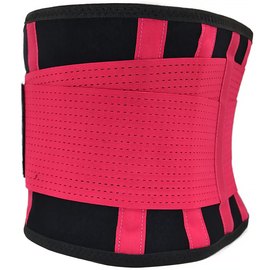 Пояс компрессионный MadMax MFA-277 Slimming belt Black/rubine red L (MFA-277-RED_L), Размер: L, Цвет: Чёрный/Красный, изображение 3