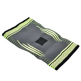 Компрессионный наколенник MadMax MFA-284 3D Compressive knee support Dark grey/Neon green S (MFA-284_S), Размер: S, изображение 3
