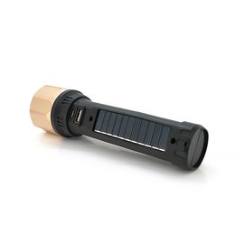 Фонарь ручной ZHONGYONG 1W CreeXPE+COB IP40 черный/золотой (ZY-2021), изображение 4