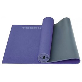 Коврик для йоги и фитнеса Toorx Yoga PVC 173х60х0,6 см Viola/Antracite (MAT-177) 931139