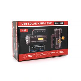 Фонарь поисковый USHL 3W 1200mAh черный (USHL-828), изображение 6