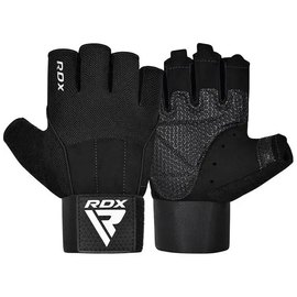 Перчатки для зала RDX W3 Black with EVA Padding XL (WGS-W3B-XL+), Размер: XL, Цвет: Чёрный