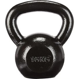 Гиря Toorx чугунная 16 кг с резиновой подставкой Black (KGV-16) 931121, Вес: 16 кг