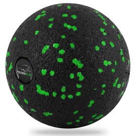 Массажный набор PowerPlay PP_4093 EPP Set 5 in 1 Green (PP_4093_Green), Резинка с уровнем сопротивления: 5.5 кг, Цвет массажёра : Чёрно-зелёный, изображение 2