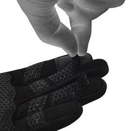 Перчатки для зала RDX W1 Full Finger Plus Black S (WGA-W1FB-S+), Размер: S, Цвет: Чёрный, изображение 6