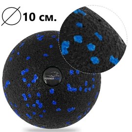 Массажный набор PowerPlay PP_4093 EPP Set 5 in 1 Blue (PP_4093_Blue), Резинка с уровнем сопротивления: 7.5 кг, Цвет массажёра : Чёрно-синий, изображение 5