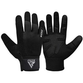 Перчатки для зала RDX W1 Full Finger Plus Black S (WGA-W1FB-S+), Размер: S, Цвет: Чёрный, изображение 5