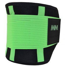 Пояс компрессионный MadMax MFA-277 Slimming belt Black/neon green L (MFA-277-GRN_L), Размер: L, Цвет: Чёрный/Зелёный, изображение 3