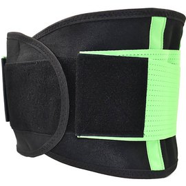 Пояс компрессионный MadMax MFA-277 Slimming belt Black/neon green L (MFA-277-GRN_L), Размер: L, Цвет: Чёрный/Зелёный, изображение 4