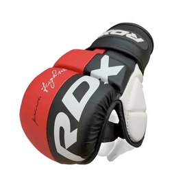 Перчатки для ММА RDX T6 Plus Rex Red M (GGR-T6R-M+), Размер: M, Цвет: Чёрный/Красный