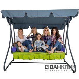 Садовая качель Vitan Графиня (салатовая) 8023