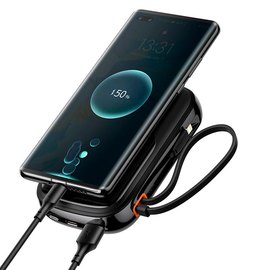 Повербанк Baseus Qpow Pro Digital Display Fast Charge 20000 mAh 20W/5A, PD/QC Black (PPQD060201), зображення 4