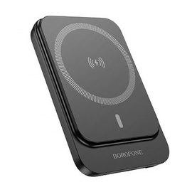 Повербанк Borofone BJ63 Nimble PD20W magnetic 5000 mAh Черный (6941991113925), Цвет : Чёрный