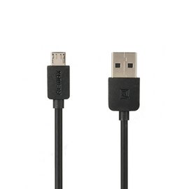 Кабель Remax Micro USB Light RC-06m 1m Black (000000922), Цвет: Black