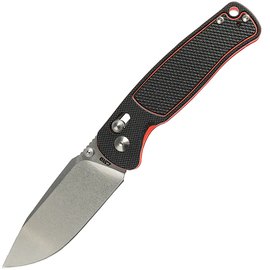 Кишеньковий ніж CJRB Shale black/red (J1943-BRE)