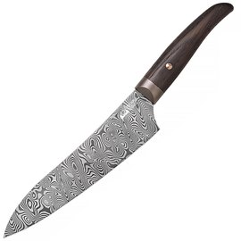 Кухонний ніж Due Cigni Coquus Chef's Knife Damask 200 mm (2C 2105 DGD)