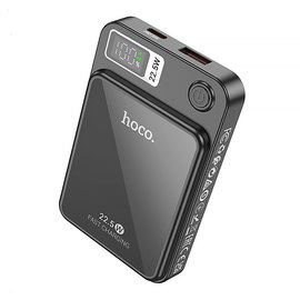 Повербанк HOCO DB40 River magnetic Wireless charging 5000 mAh Black (6942007606585)