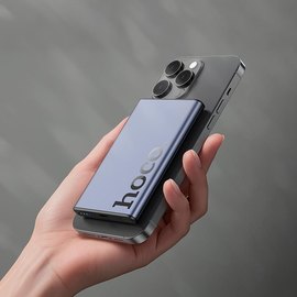 Повербанк HOCO Bird Q32 5000 mAh 20W Metal Grey (6942007634076), изображение 4