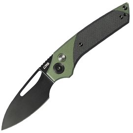 Кишеньковий ніж CJRB Version Black Blade green (J1949-BBK)