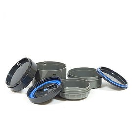 Термос для еды Thermos с контейнерами 1.3 л черный (1800-JBG), изображение 4