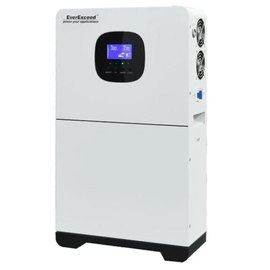 Система All-in-One EverExceed EG1K-2.5E Pro (інвертор 1.2кВт, АКБ LiFePO4 2.56kWh, 6000 циклів 80%DOD), зображення 2